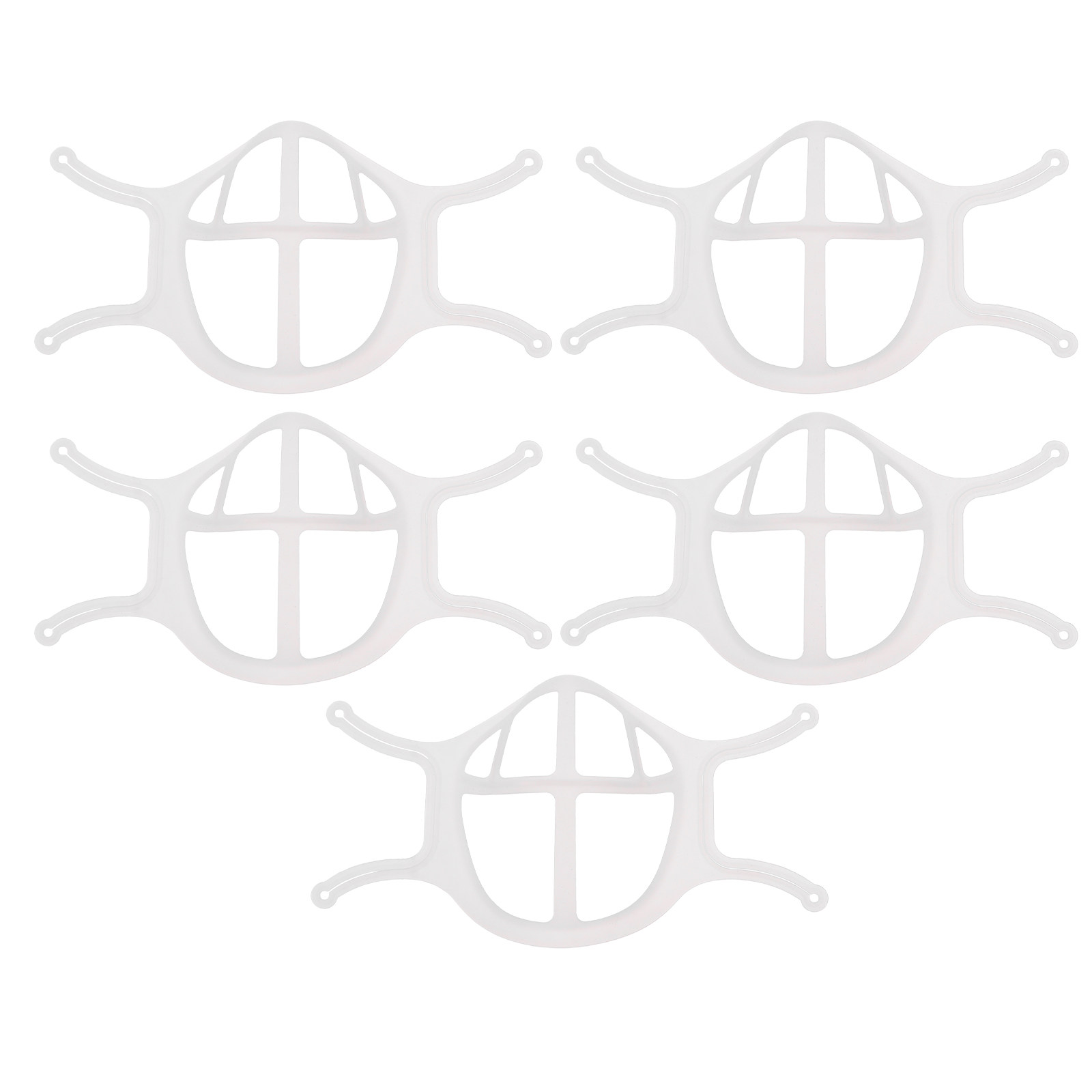 Silicone Mask Bracket - 5개입 마스크 브래킷 실리콘 3D 내부