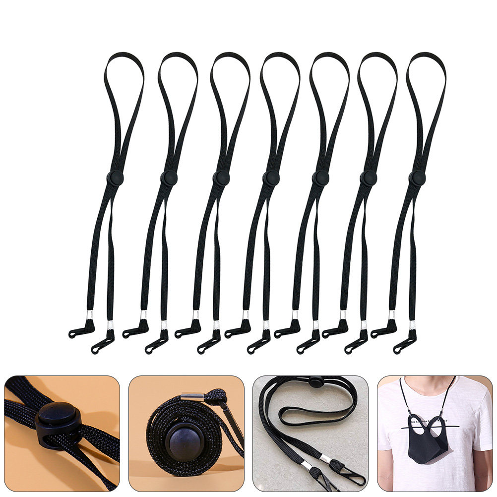 Mask Lanyard Adjustable - 12Pcs 안전 마스크 홀더 조정 가능한